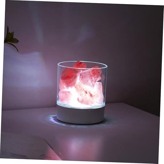 DOITOOL 1pc Natural Shape USB Night Light for Relaxing Atmosphere for Home Decor Christmas Weddings and Parties