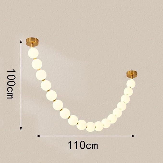 Modern Chandelier, Modern Home Decor led Lights Pendant Light Lamps for Living Room Chandeliers for Dining Hanging Indoor Lighting(A 18 Heads,Warm White)