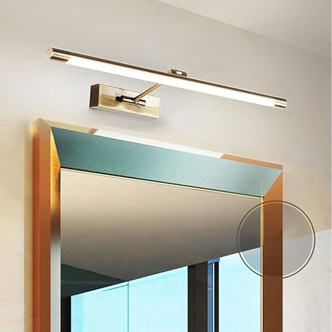 LED Bathroom Mirror Light - 48cm Waterproof Vanity Lamp with 3 Color Modes for Makeup & Bathroom Lighting(4000k)