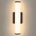 Kalium 16in Modern Wall Sconces, Dimmable Bathroom Vanity Lights, 3000K Warm White LED Indoor Sconces Lighting for Bathroom, Stairs, Living Room, Bedroom. Hardwired.
