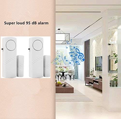 Door Window Alarm, 90DB Door Alarms for Kids Safety, Wireless Sensor Door Window Burglar Alarm-Window Pool Alarms for Home (20 Pack)