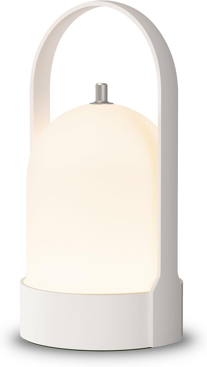 Tubicen Portable LED Lantern Table Lamp Battery Operated Rechargeable Cordless Lamp for Table 4-Level Touch Dimmable Night Light for Camping Bedroom Dining Room Balcony Restaurant