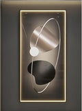LED Illuminated Zen Stones Wall Sculpture Art for Home Entrance, Hallway, Living Room, and Bedroom Decor