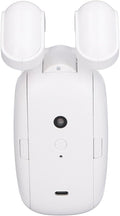 Focket Automatic Curtain Opener, Smart Curtain Motor with WiFi Remote Control Voice Timer Light Sensor for Roman Rod Tracks 13 38mm Quiet Operation 25dB 4000mAh Battery