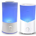 BlueHills Premium 2000 Ml and 1000 Ml Set of 2 Large Essential Oils Diffusers for Large Rooms Big Capacity Models Adjustable Cool Mist Great Gift – Value Pack of 2 White