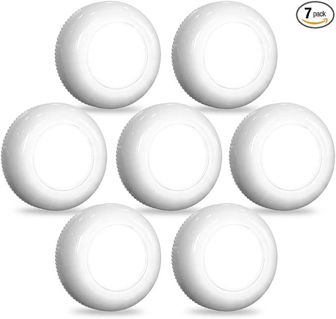 Tap Light Push Lights, 7 Pack Small Under Cabinet Touch Puck Lights Battery Operated Powered Stick On Light for Closet Counter Kitchen RV Indoor Outdoor