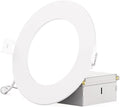 INFIBRITE 4 Inch 5000K Daylight 9W 750LM Thin LED Ceiling Light Kit, Dimmable, Wet Rated