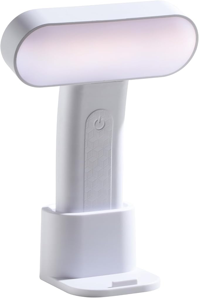 oneleaf EU AAA Grade Eye-Caring Desk Lamp, Stand 2-in-1 Dimmable LED Light (Oval) (Oval)