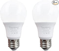 Taysing Dusk to Dawn Light Bulbs Auto On/Off 40 Watt Equivalent Smart Light Sensor LED Bulb Security Bulb Outdoor Night Light Bulb Garage Porch 5W 500lm E26 Soft White 2 Pack