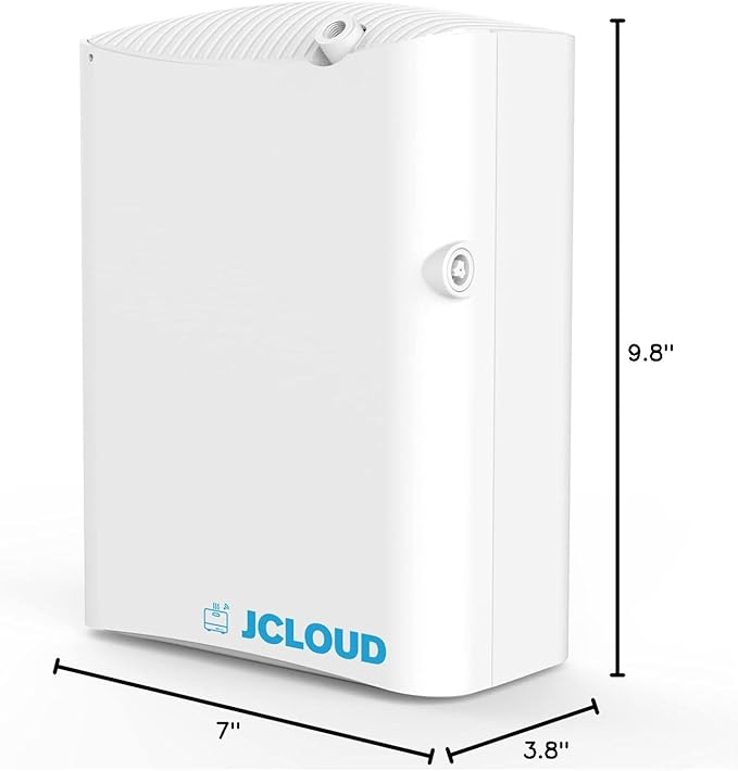 JCLOUD Smart Scent Air Machine Pro for Home, HVAC Scent Diffuser for Essential Oils 500ML with Cold Air Technology, Waterless Aromatherapy Diffuser Cover Up to 4500 Sq.Ft, White