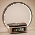 Sunrise Alarm Clock Bedside Lamp with Wireless Charging, Touch Table Lamp for Nightstand, Bedside Lamp Wake-up Light,Snooze Nightlight 3 Dimmable Brightness Levels, Idea Gift for Women,Men,Teens,Adult