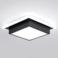 32W Hallway Ceiling Light, Kitchen Ceiling Light, 6000K Cold White Flush Mount Ceiling Lamp, Square Modern LED Lighting Fixtures for Living Room Bedroom Bathroom Kitchen