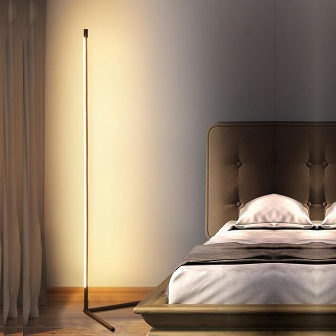 Corner Floor Lamp Background Wall Corner Atmosphere Lamp Modern Minimalist Floor Personalized Creative Bedroom Bedside Standing