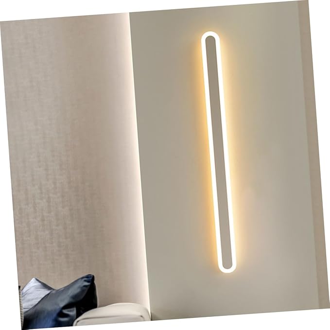 Minimalist Warm Night Light LED Bedside Wall Lamp for Bedroom and Living Room Energy Saving Iron Frame Wall Light Fixture for Cozy Home Decoration