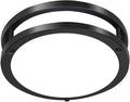 Hlite 24W 10inch LED Flush Mount Ceiling Light Fixture,1800LM Super Bright Light Fixture Ceiling Mount,Oil Rubbed Bronze LED Ceiling Light Flush Mount for Bedroom,Kitchen,Bathroom,Hallway(1Pack)