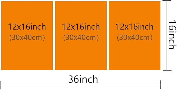 TUMOVO Wall Decor CPU Concept Wall Art Abstract Futuristic PCB Pattern and CPU Artwork Pictures Wall Decor for Living Room 3 Piece Contemporary Home Decor Print on Canvas Ready to Hang (36" Wx16 H)