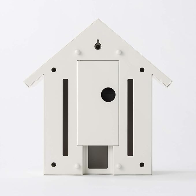 Muji Cuckoo Clock, White, Large