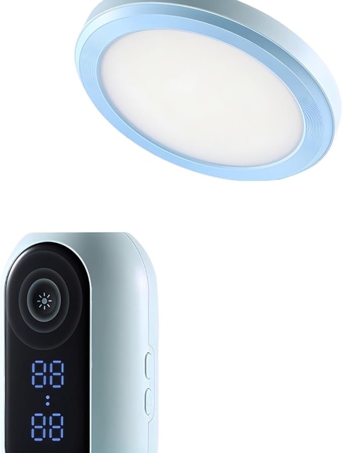 Adjustable Brightness LED Desk Lamp - Energy-Saving & Eye-Protective Lighting for Bedroom, Office, and Study