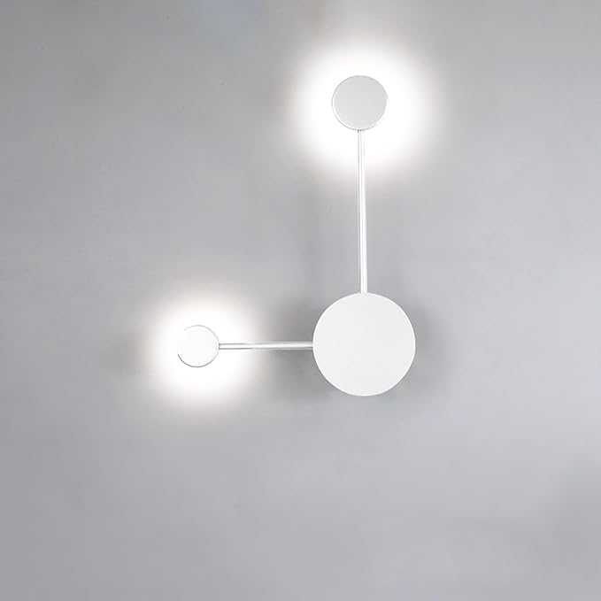 Lights LED Modern Indoor Nordic Circle Background Creatively Decorative Acrylic for Living Room Bedroom