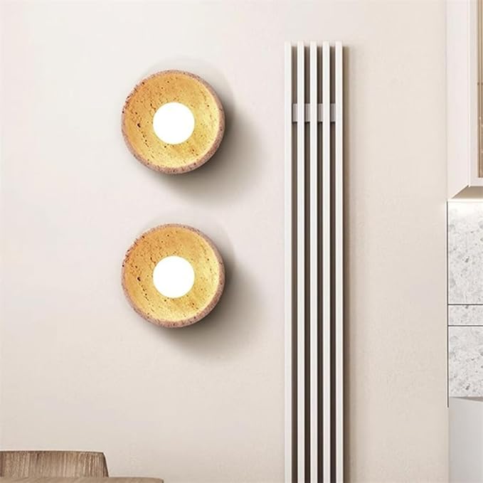 Lighting Vintage Industrial Wall Lights Kitchen Decor Wall Mount Sconce Stone Wall Sconce Lights for Bedroom Hallway Hotel Corridor Stairs Home Decoration