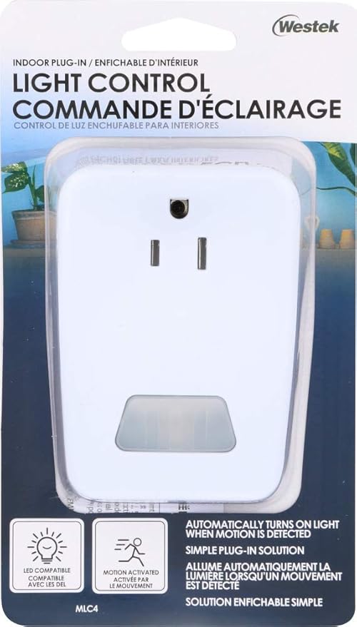 Westek MLC4BC Plug-in Motion Activated Control