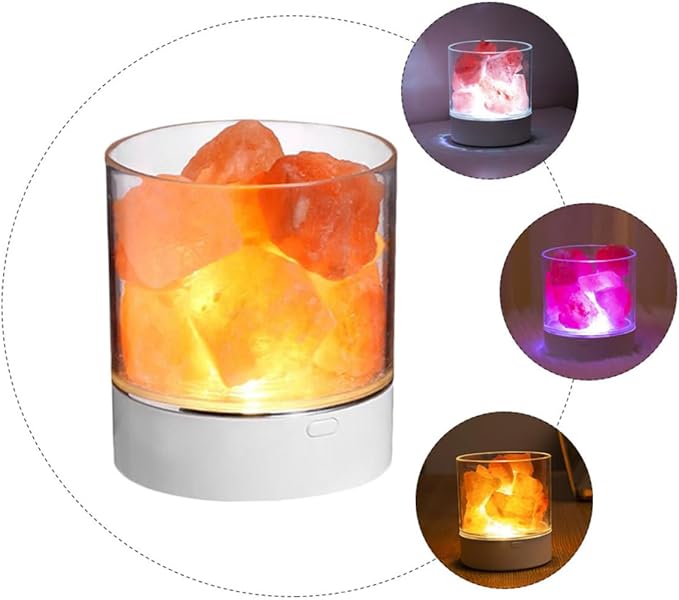 ARTIBETTER 1pc USB Powered Night Light Natural Decor for Relaxation for Bedrooms Offices and Yoga Rooms Soothing Anion for Calm Environment