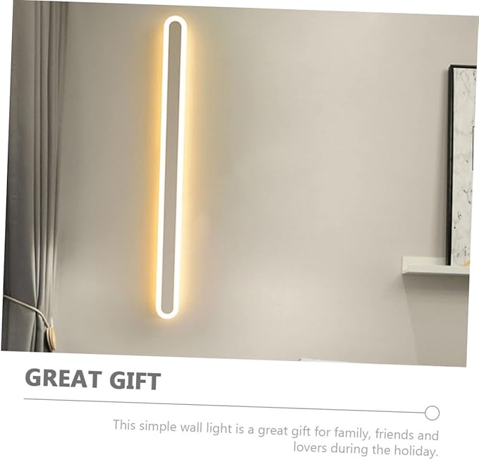 Minimalist Warm Night Light LED Bedside Wall Lamp for Bedroom and Living Room Energy Saving Iron Frame Wall Light Fixture for Cozy Home Decoration