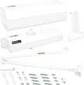 Nuk3y 9000 Series Grade 1 Heavy Duty Door Closer, Multi-Mount, Adjustable Size 1-6, ADA Compliant, UL Listed (White)