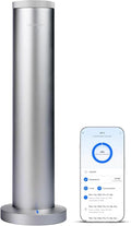 New Upgraded Waterless Scent Oil Nebulizer – Smart App & Remote Control, Covers Up to 4000 Sq Ft, Quiet Aroma Diffuser for Home, Hotel & Office, Up to 20H Runtime & Timer