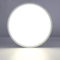 LightingWill 15.7 Inch LED Flush Mount Ceiling Light Fixture, 5000K Daylight White, 3800LM, 32W, Flat Modern Round Lighting Fixture, 320W Equivalent White Ceiling Lamp for Kitchens, Bedrooms.etc.