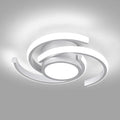 ADISUN LED Modern Ceiling Light,6000K Semi Flush Mount Ceiling Light Fixture, Small Ceiling Lamp for Living Room Bedroom Bathroom Kitchen(D11 in*H2.9 in; 33W)