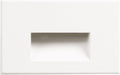 5W LED Horizontal Step Lights, White Finish, 120V Dimmable LED Stair Lights Indoor and Outdoor, 250 Lumens, CRI 90+, IP-65 IC Rated, ETL Listed, Super White 5000k