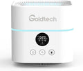 Humidifier and Air Purifier in One for Bedroom Up to 200Ft²,H13 True HEPA Filter Desk Air Purifiers with 500ML Water Tank,LED Light,Small Air Purifier and Humidifier Combo for Bedroom,Office