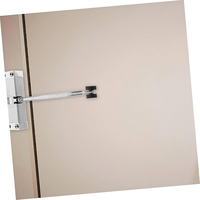 DOITOOL Heavy-Duty Stainless Steel Automatic Door Closer Adjustable Closing Mechanism for Residential and Commercial Use Spring-Loaded Design 1-Pack