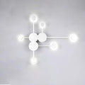 Lights LED Modern Indoor Nordic Circle Background Creatively Decorative Acrylic for Living Room Bedroom