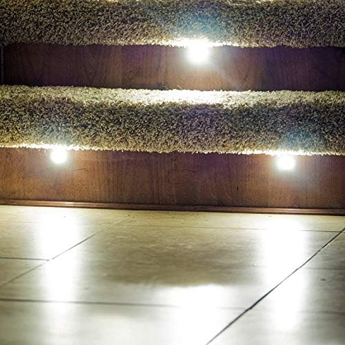 DEKOR LED Recessed Stair Lights Step Lighting for Indoor Outdoor Use (Oil Rubbed Bronze, Indoor Light Kit)
