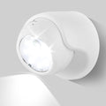 LemonBest Motion Sensor Outdoor Lights - Outdoor Motion Sensor Light Battery Operated Wireless Spotlight Motion Detector Security Light Auto On Off for Porch Stair Hallway Garage Wall Shed (1 Pack)