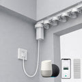 Mini Smart WiFi Curtain Track System Motorized for Ripple Fold, Automatic Curtain Opener with Remote, Electric Drapery Rods Compatible with Alexa & Google Home (7 meters (275.6 inches))