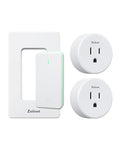 Smart Plug Switch, 2.4G WiFi Outlet, Compatible with Alexa, Google Home, Smart Life & IFTTT APP, Voice Control & Timer, Buckle Design & Removable, No Hub Needed, Programmable(2 Pack)