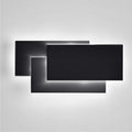 Ralbay 24W Black Wall Sconces Indoor Modern LED Wall Light for Bedroom Up and Down Wall Mount Light, Natural White 4000K
