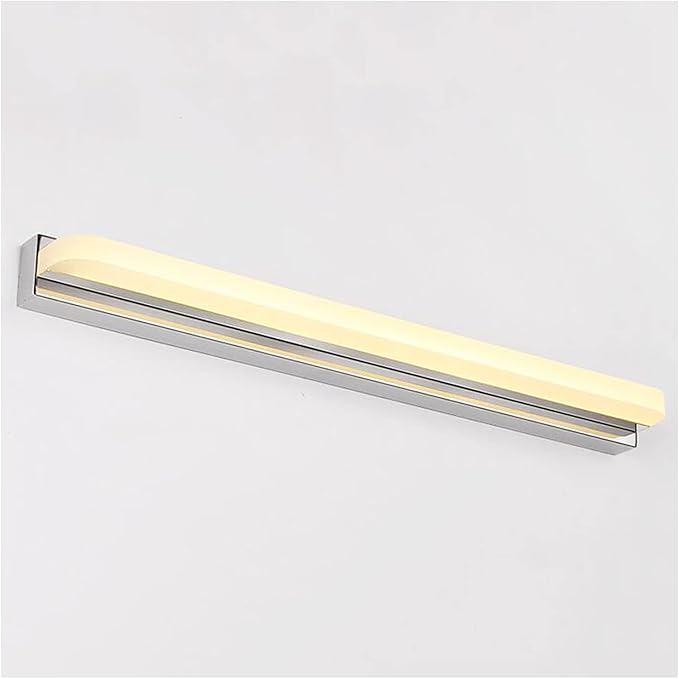 Vanity Lighting LED Mirror Front Light, Stainless Steel Waterproof Anti-Fog Bathroom Vanity Light, Modern Minimalist Acrylic Lamp Make-up Lamp Wall Lamp Bath Lights