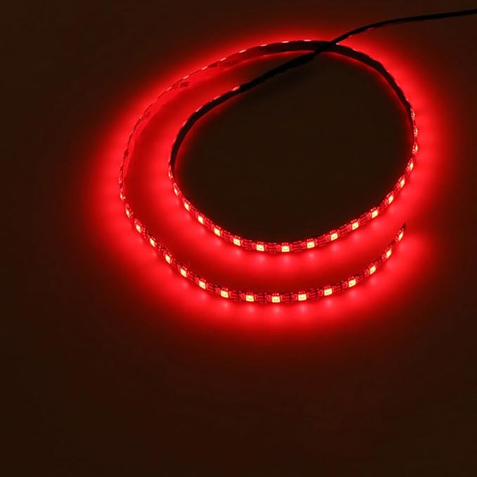 Uonlytech 39.37In Waterproof Flexible RGB Led Strip Light with USB Control Cable Adhesive Backing for Tv Closet Outdoor Decorative Lighting