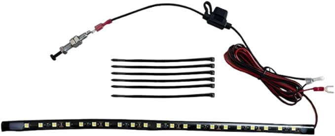 Car Under Hood LED Light Kit, 12V Waterproof Car Under Hood Work Inspection Lights, Automatic On/Off Vehicle LED Strip, Universal Auto Lights Bars for Cars, Trucks, SUVs (5050)