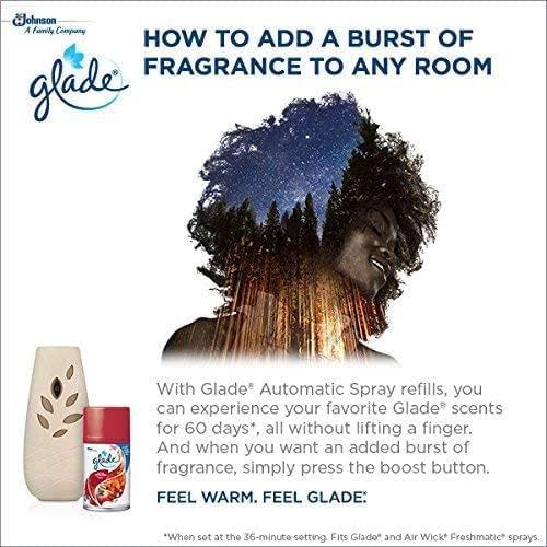 Glade Automatic Spray Air Freshener Hawaiian Breeze Starter 6.2 Ounce (Pack of 4)