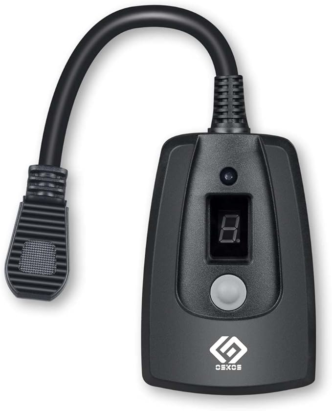 Outdoor 24-Hour Light Timer, Water Resistant, Photocell Dusk to Dawn Light Sensor Countdown Timer, 14AWG Cord, Two Grounded Outlets for Home, Christmas Lights, Garden.15A, UL Listed.