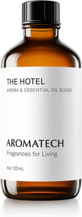 AromaTech The Hotel Aroma Essential Oil Blend: Luxury Hotel Inspired Aromatherapy with Lemon, Lavender, Peach & Pine for Ultrasonic Diffusers & Nebulizers (120 mL, The Hotel)