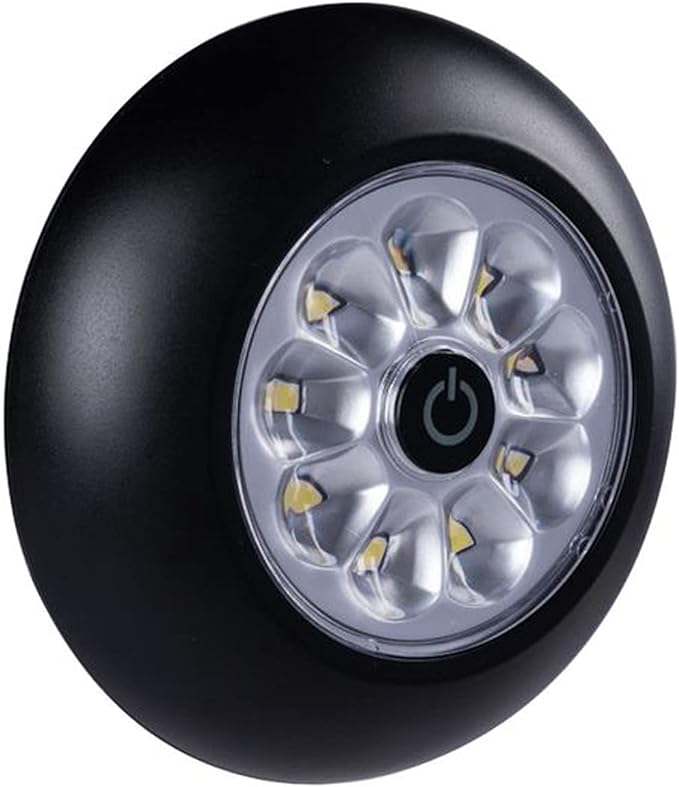 LIGHT IT! by Fulcrum, 30015-303 9-LED Anywhere Light XB, Black, Single Pack