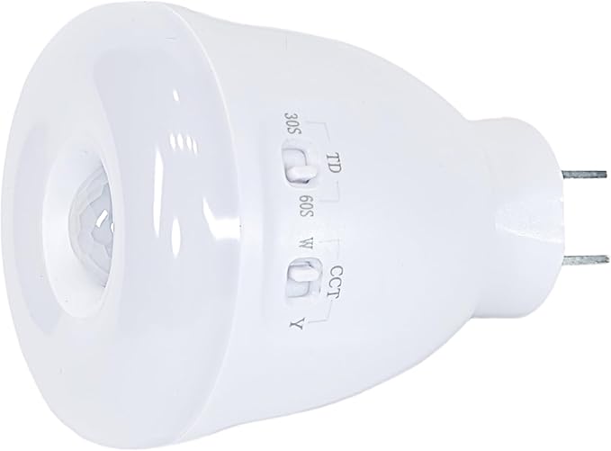 LED Motion-Activated Sensor Dusk to Dawn Night Light Adjustable Color AC Outlet Plug-in Wall Stair Motion Sensor Lamp Plug Into Wall 30s-60s Indoor Bedroom Hallway Stairway Garage Basement Corridor