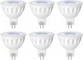 MR16 LED Bulb, 50W Halogen Equivalent, 5W 12V 3000K Soft Warm White, 450Lm GU5.3 Bi-Pin Base, 12V Spotlight Bulb, 40 Degree Spot Lighting For Indoor/Outdoor Landscape Track Bulbs-Not Dimmable (6 Pack)
