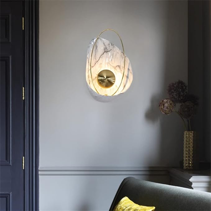 Interior Lighting Bedroom Lamp Lighting for Living Room Wall Light for Home Decor Led (Color : Wit, Size/Svart/As The Picture Shows (Svart As The Picture Shows)